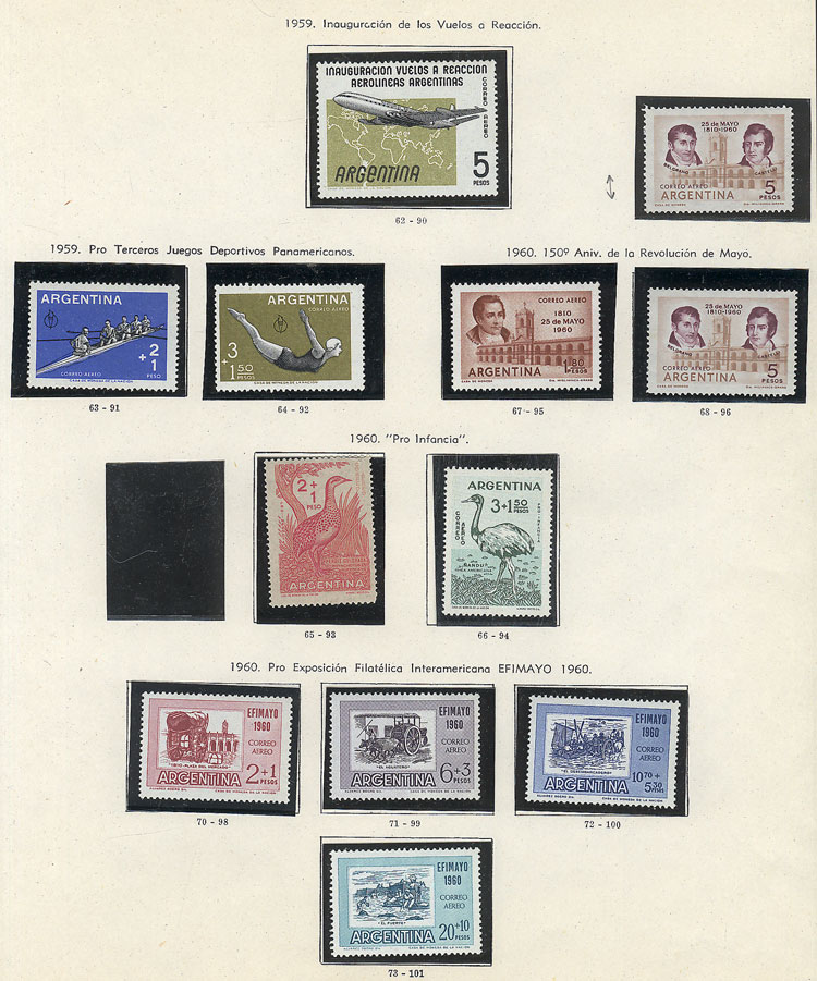 Stamp Auction Argentina Lots And Collections Auction 1830