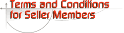 Terms and Conditions for Seller Members